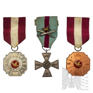 PSZnZ - Set of Decorations of the Polish ,,Falcon Association of Polish Falcons England
