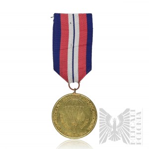 Zlatá medaila PASnZ 1. samostatná parašutistická brigáda Arnhem Driel