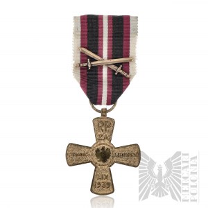 PSZnZ Kreuz der Republik Polen für Freiheit Unabhängigkeit I. IX. 1939