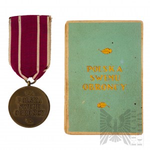 PSZnZ Italienische Armee Medaille F.M Lorioli mit Legitimation Giletycz Joseph.