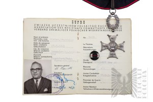 PSZnZ Velitelský kříž ZUPRO ve Francii 1939-1945 Spolu s legitimací