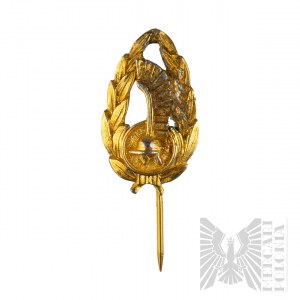 PSZnZ Gold Badge of the 1st Armored Division.