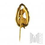 PSZnZ Gold Badge of the 1st Armored Division.
