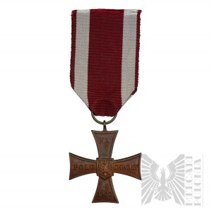 Third Republic of Poland - Cross of Valor 1992 pattern so called Walesa's Cross.
