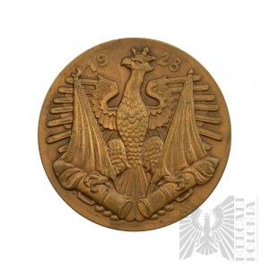 Medaila II RP Generál Józef Bem 1928 - Stanislaw Poplawski