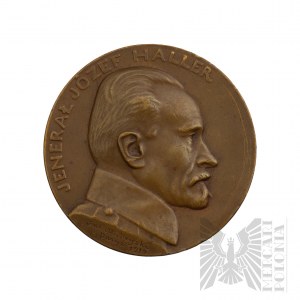 II RP Medal Generał Józef Haller 1919 - Antoni Madeyski