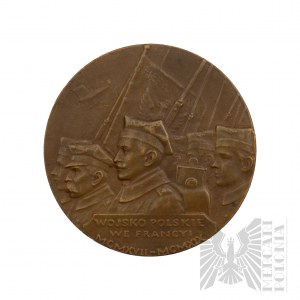 Medaila II RP Generál Józef Haller 1919 - Antoni Madeyski
