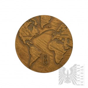 II RP Medal GAL MS. Piłsudski Pierwsza Podróż 1935 r.