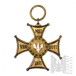 II RP - Kreuz Virtuti Militari V Klasse - S. Owczarski
