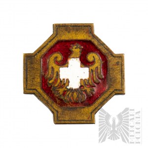 II RP - Abzeichen des Polnischen Weißen Kreuzes