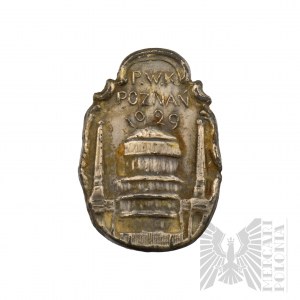 II RP Badge of P.W.K Poznań 1929 - General National Exhibition