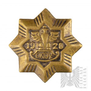 II RP-Abzeichen des Bürgerkomitees für die Verteidigung des Staates 1920 