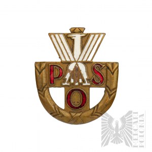 Distintivo sportivo di Stato IIRP - Terza classe - Fratelli Sztajnlager Varsavia.