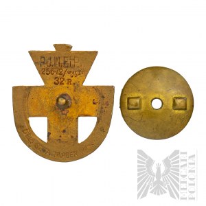 IIRP State Sports Badge - Third Class - Sztajnlager Brothers Warsaw.