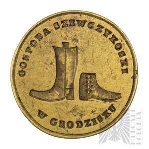 Siegel des Gasthauses Szewczykoski in Grodzisk aus dem 19.