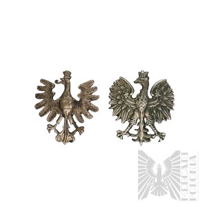 20th Century Set of Two Patriotic Eagles