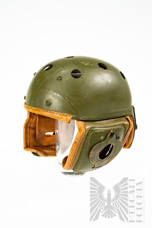 2 WW2 Tank Helmet Klarck M 38 Production Rawlings USA.