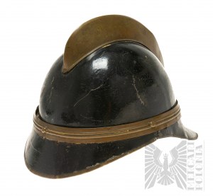 Hasičská přilba 1920/30 - Rakousko/Česko/Polsko