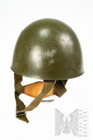 Rare Parachute Helmet M42 / 60 - Italy - Parachute Forces -.