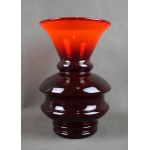 Vase, Lucyna PIJACZEWSKA, Barbara Glassworks, 1970s.