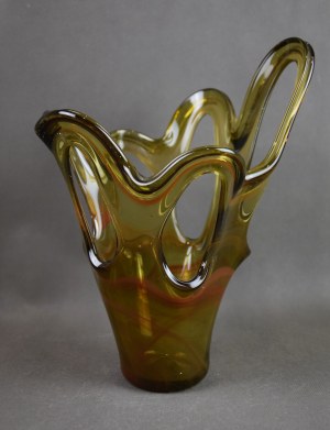 Glass art form, Poland, 1970s.