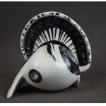 Figurka Indyk, Chodzież, Unikatowa malatura, lata 60-te. porcelana