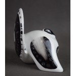 Figurka Indyk, Chodzież, Unikatowa malatura, lata 60-te. porcelana