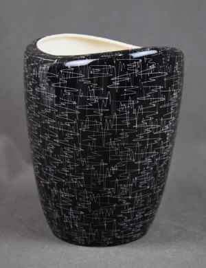 Vase mit breitem Durchfluss, CHODZIEZ, 1960er Jahre.