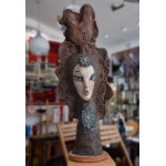 Eugeniusz MOLSKI (b. 1942), Woman bird, art ceramics, Unikat