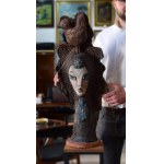 Eugeniusz MOLSKI (b. 1942), Woman bird, art ceramics, Unikat