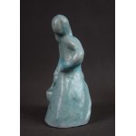 Figurine Woman, Stanisława PIĘTKOWA, Kraków, 1960s.
