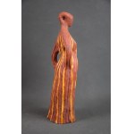 Figura ceramiczna Kobieta, Julia FLIS ?, Kraków, lata 60-te.