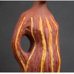 Figura ceramiczna Kobieta, Julia FLIS ?, Kraków, lata 60-te.