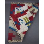 Kilim na poduszkę Art Deco, Polska, lata 30-te.