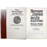 Davies N. - Boże Igrzysko - Historia Polski - Kraków 1989