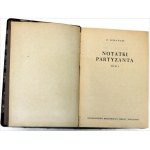 Ignatow P. - Notatki Partyzanta - T. I - III - Warszawa 1952