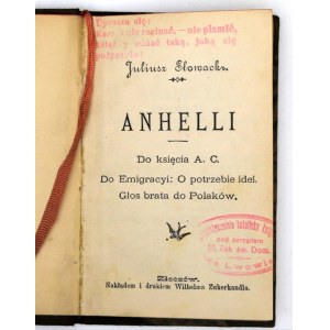 Juliusz Słowacki - Anhelli - Złoczów 1926
