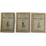 Dante Alighieri - Boska Komedia - Piekło Czyściec Raj - komplet, Warszawa 1925