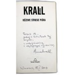 Hanna Krall - Różowe strusie pióra Warszawa 2009 [ dedykacja, autograf autorki]