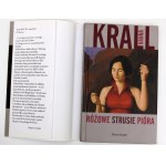 Hanna Krall - Różowe strusie pióra Warszawa 2009 [ dedykacja, autograf autorki]