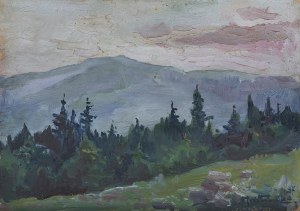 Michal Stanko, Tatra Mountains Landscape, 1937