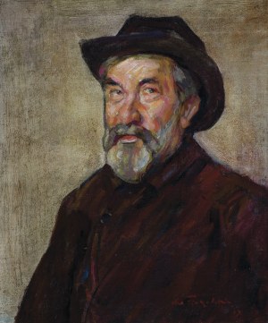 Samuel (Sasza) Finkelstein, PORTRET MĘŻCZYZNY, 1919