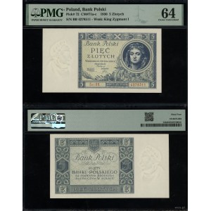 Polska, 5 złotych, 2.01.1930