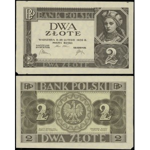 Polsko, 2 zloté, 26.02.1936