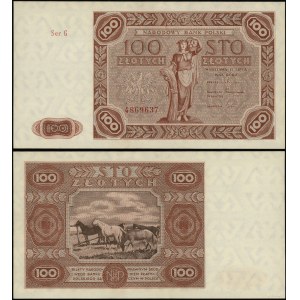 Poland, 100 zloty, 15.07.1947
