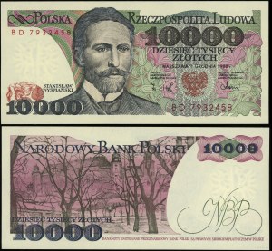 Pologne, 10.000 PLN, 1.12.1988