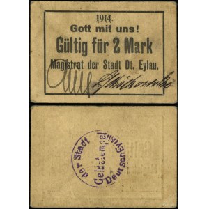 Westpreußen, 2 Mark, 1914