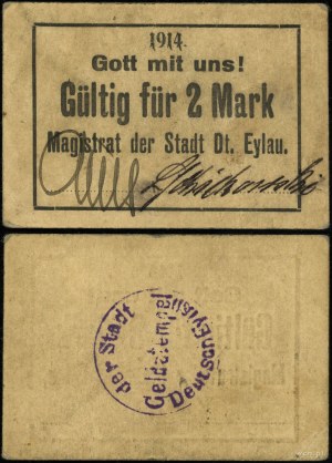 West Prussia, 2 marks, 1914