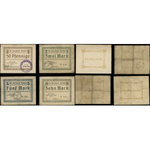 Velkopolsko, sada 4 bankovek, platná do 30.06.1919