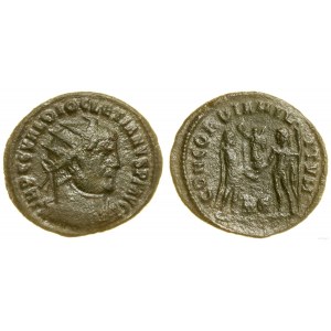 Cesarstwo Rzymskie, antoninian bilonowy, (295-296), Heraclea